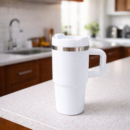 Uroczy Kubek Termiczny 410ml – Izolowany Termos na Gorące i Zimne Napoje